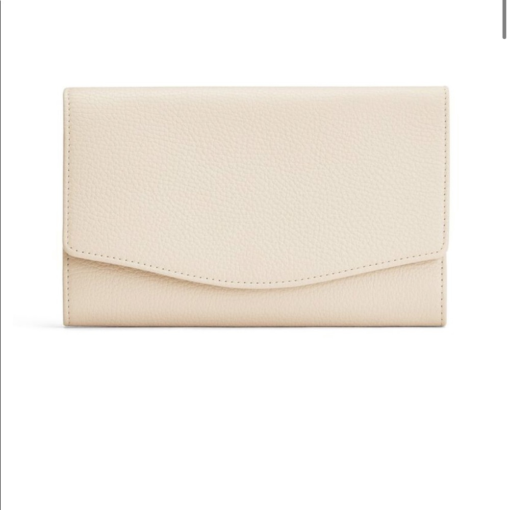 Cuyana convertible clutch with strap